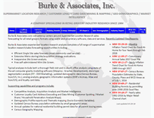 Tablet Screenshot of burkeresearch.com